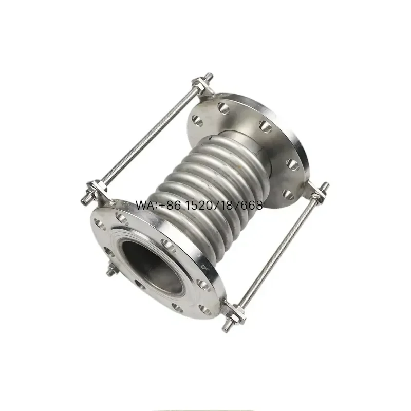 Wmwmnu Custom 304 Stainless Steel Low Corrosion Resistant Flange Forged Static Conductive Telescopic Expansion Joint Pipe