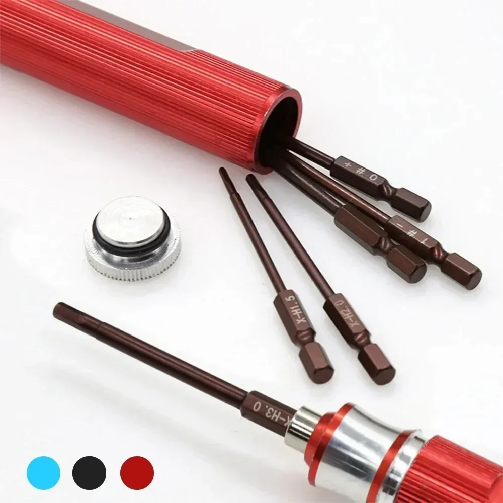 1Set Hard Alloy 6 in 1 Screwdriver RC Tool Screw Driver Removal Tools for RC Car Drone Helicopter RC Car Upgrade Parts Accessori