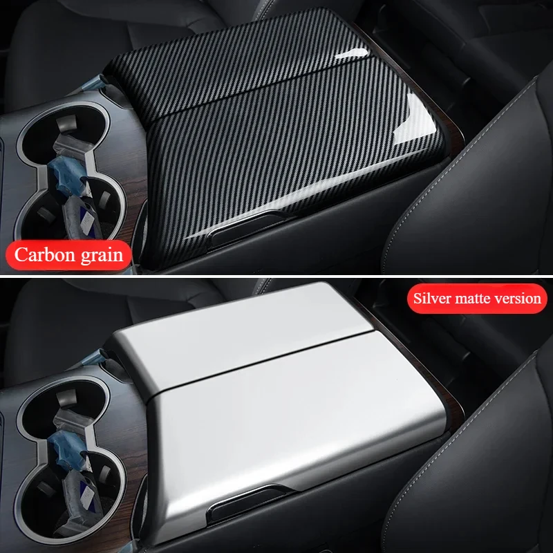 For Toyota Land Cruiser LC300 2022 2023 Center Console Armrest Case Cover Handrail Protection Sticker Accessories