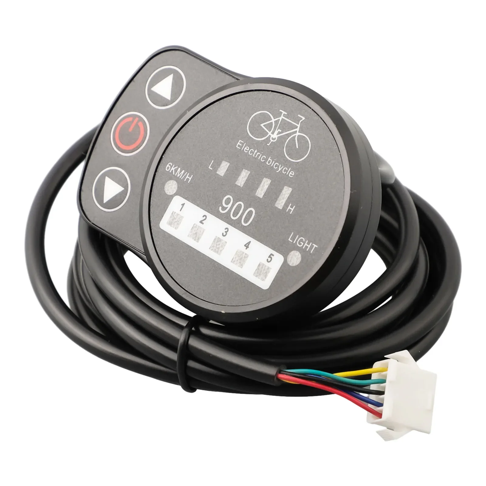 

LED Display for KT LED900S Electric Bicycle Bike Control Panel Compatible with 24/36/48V Voltage Auto Turn Off after Inactivity