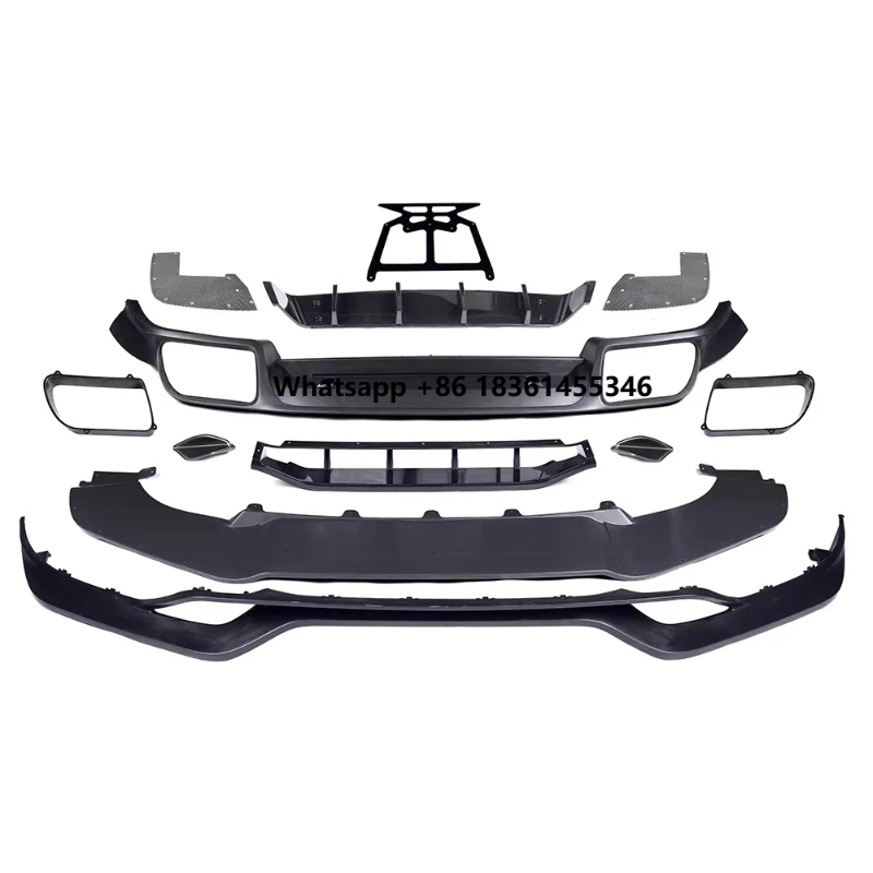 

for 9Y0.1 Turbo High Quality Car Bumper Enhancing Vehicle's Visual Appeal Premium Upgrade Bodykit Perfect Fit