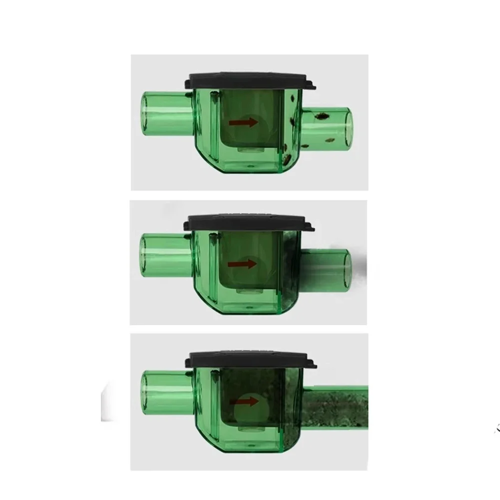 Air Conditioner Condensate Drain Check Valve PC Construction DN25 ID DN32 OD One Way Flow Valve for HVAC Applications