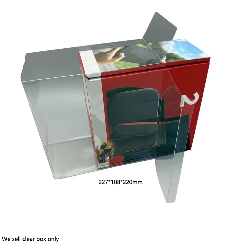 Klare, transparente Schutzbox für Switch 2, für NS2-Spielekonsolen-Sammlung, Display-Aufbewahrungskoffer