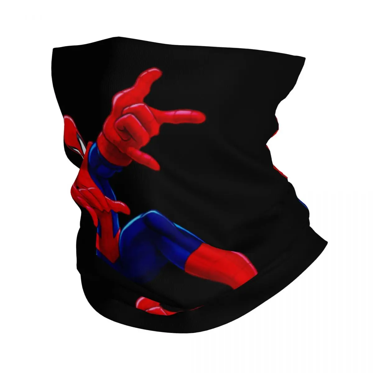 Custom Spider Man Bandana Neck Gaiter for Hiking Camping Men Women Wrap Scarf Balaclava Warmer