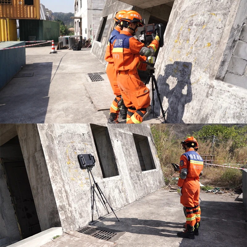 LSJ Rated Search And Rescue Equipment Multi-Target 3D Positioning Radar Life Detector Testing Equipment