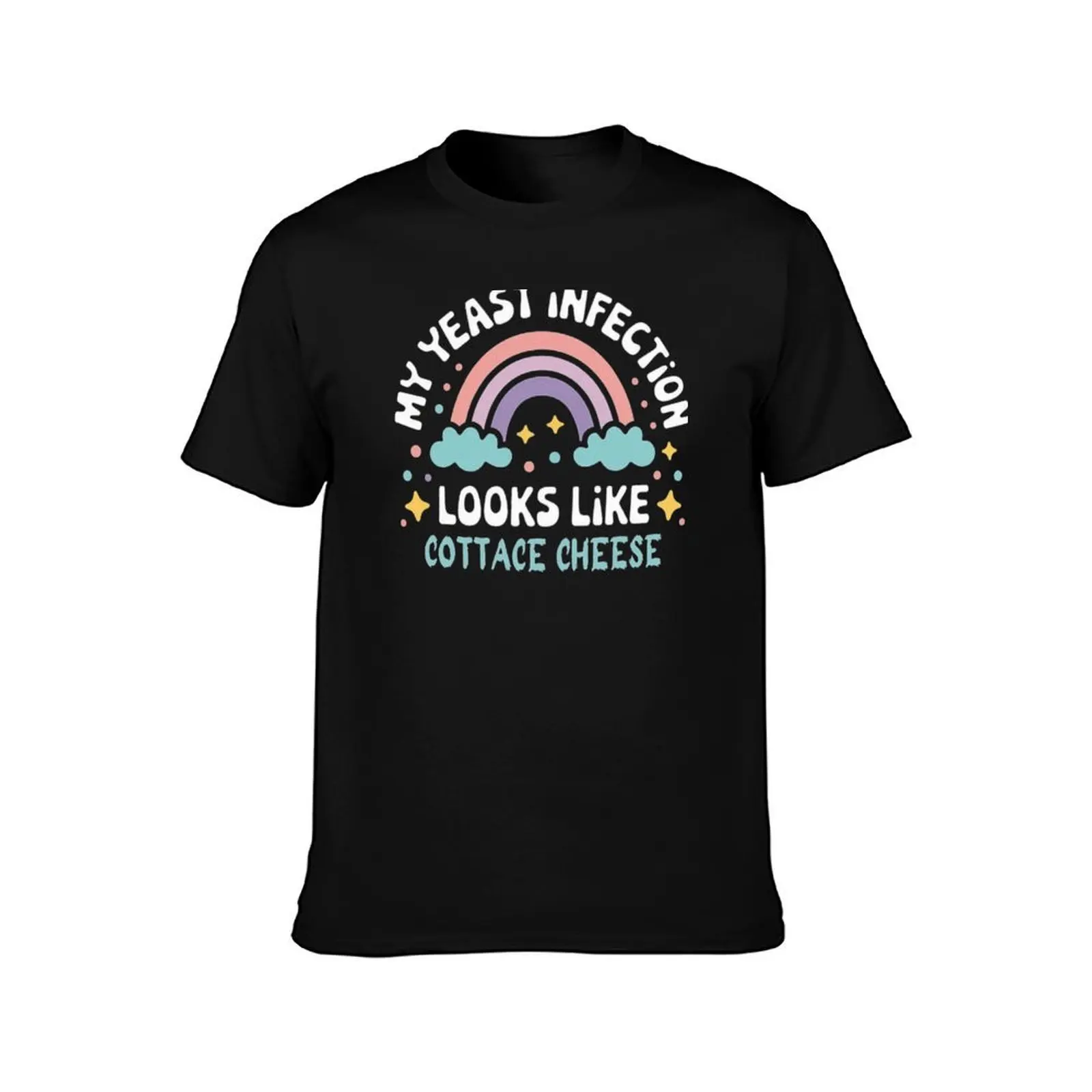 My Yeast Infection Funny Nasty Adult Humor Queef Roulette T-Shirt Summer Casual Cotton Tee Oversized Streetwear Tops