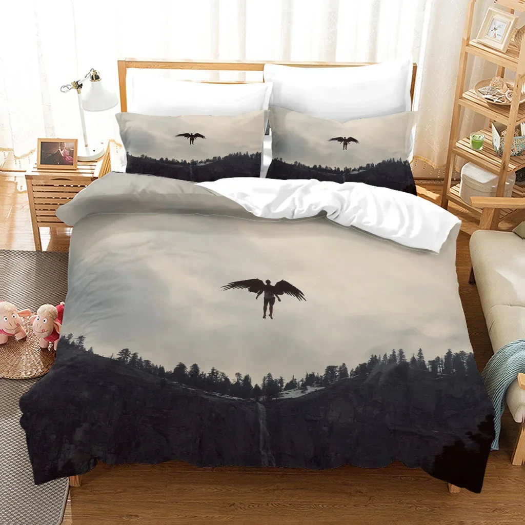 Natural Scenery Art Duvet Cover Set King/Queen Size Desert Landscape Soft Bedding Set for Teens Adults Polyester Quilt Cover