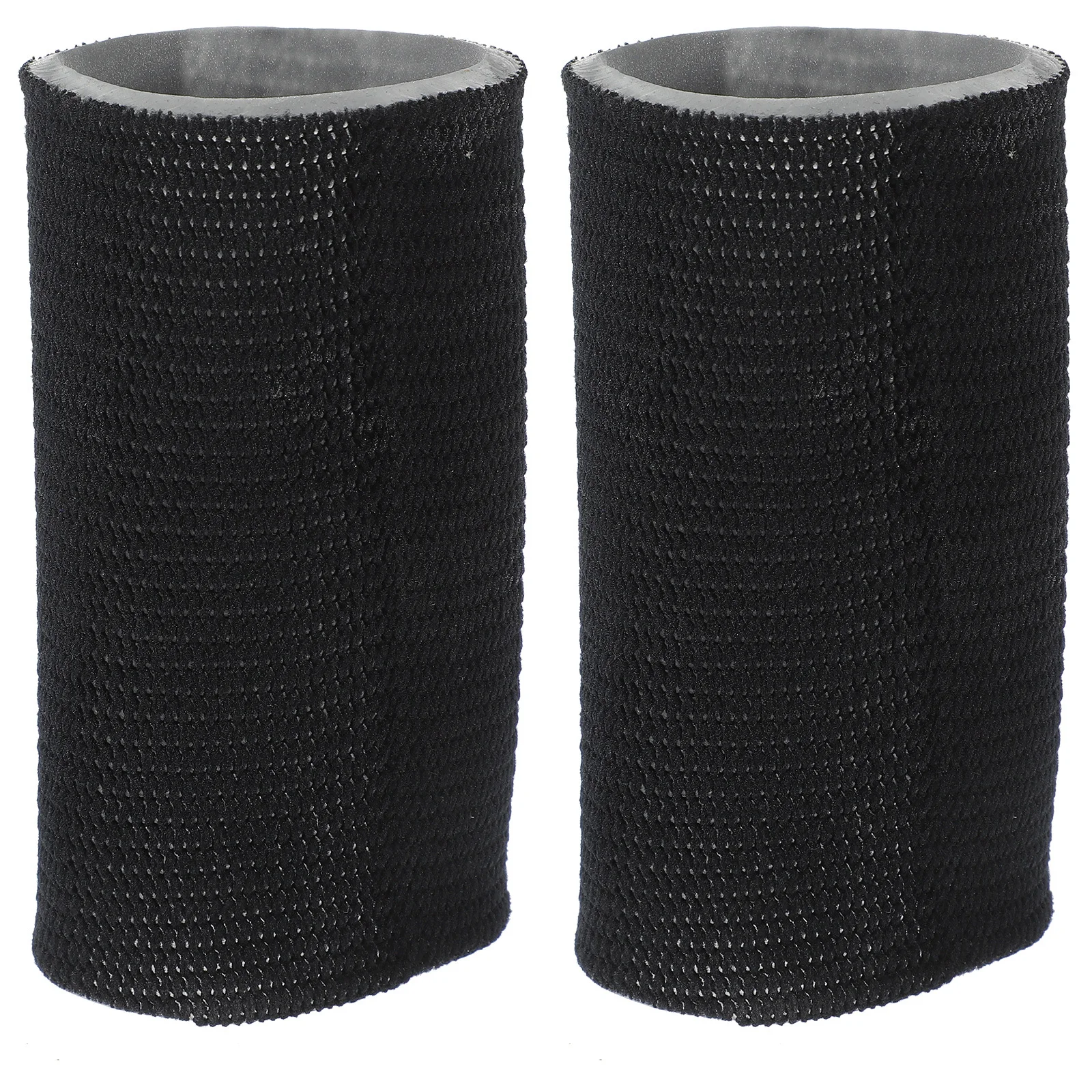 2개입 발목 보호대 탄력성 내마모성 스포츠 피트니스용 휴대용 땀 흡수 발목 보호대