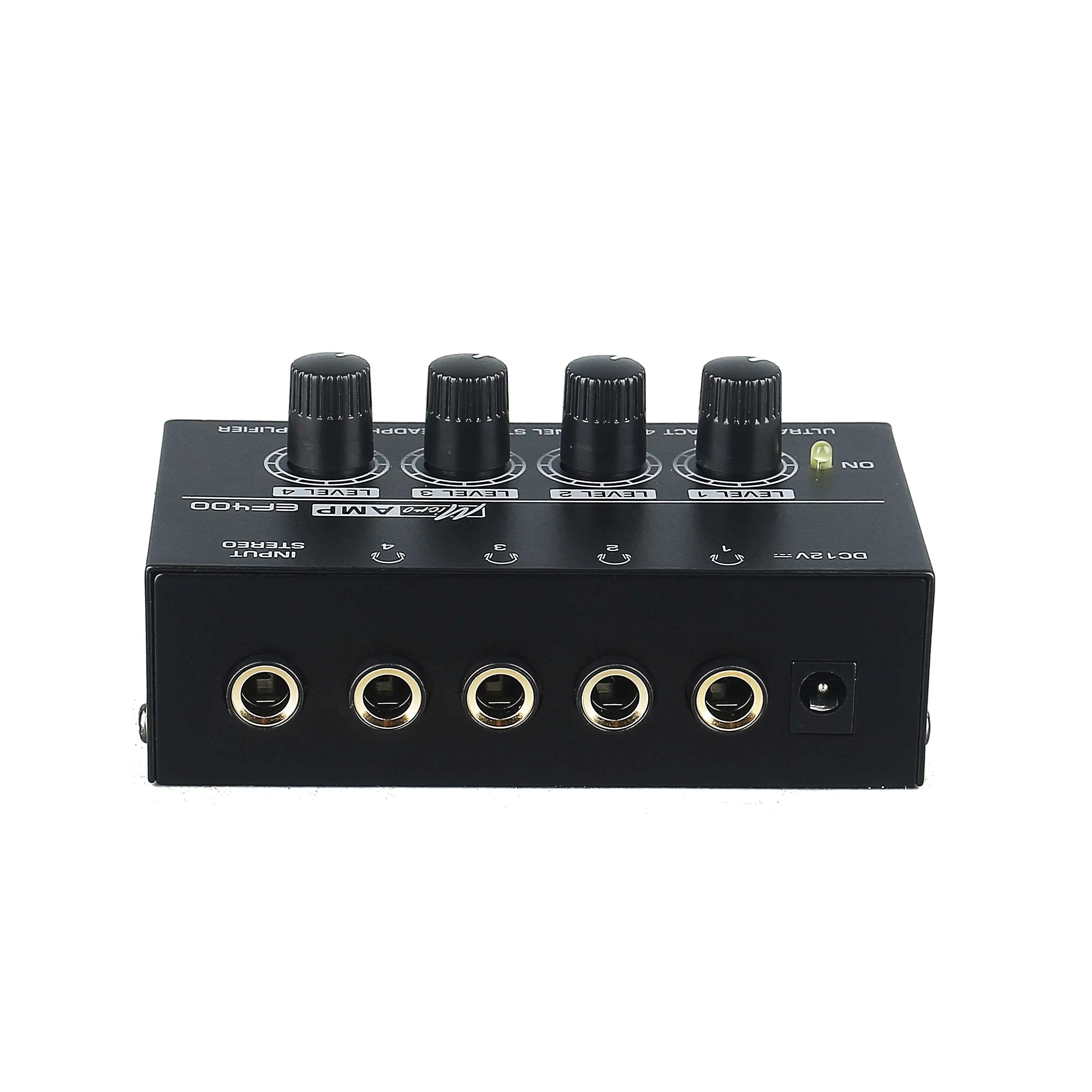 EPXCM EF-400 OEM Factory Wholesale Mini Professional 4 Channel Monitor Earphone Splitter Wire Amplifier Portable