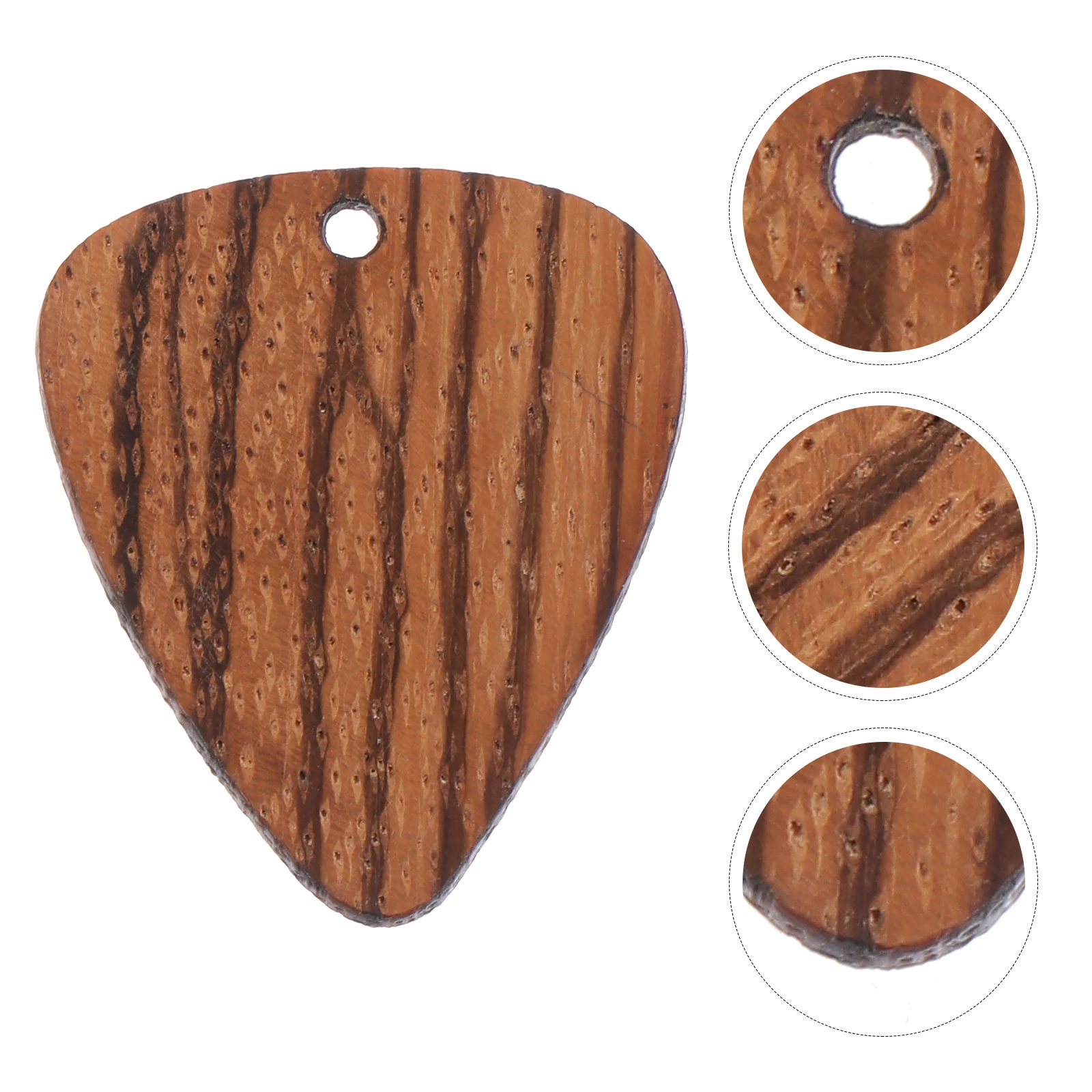 قلادة خشبية الغيتار الطبيعي اختيار ملحق أدوات الموسيقى الملحقات