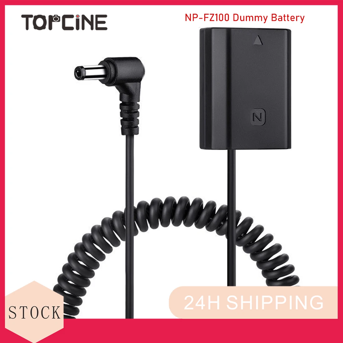 Topcine DC to NP-FZ100 Dummy Battery Fully Decoded