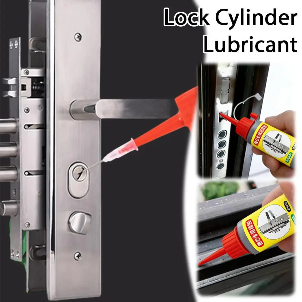1/2 Stück Schließzylinder-Graphitschmiermittel Pulver Langlebiges Rostschutz- und Widerstandsschmiermittel für festsitzende Türschlösser für Auto & Fenster – Detail 5