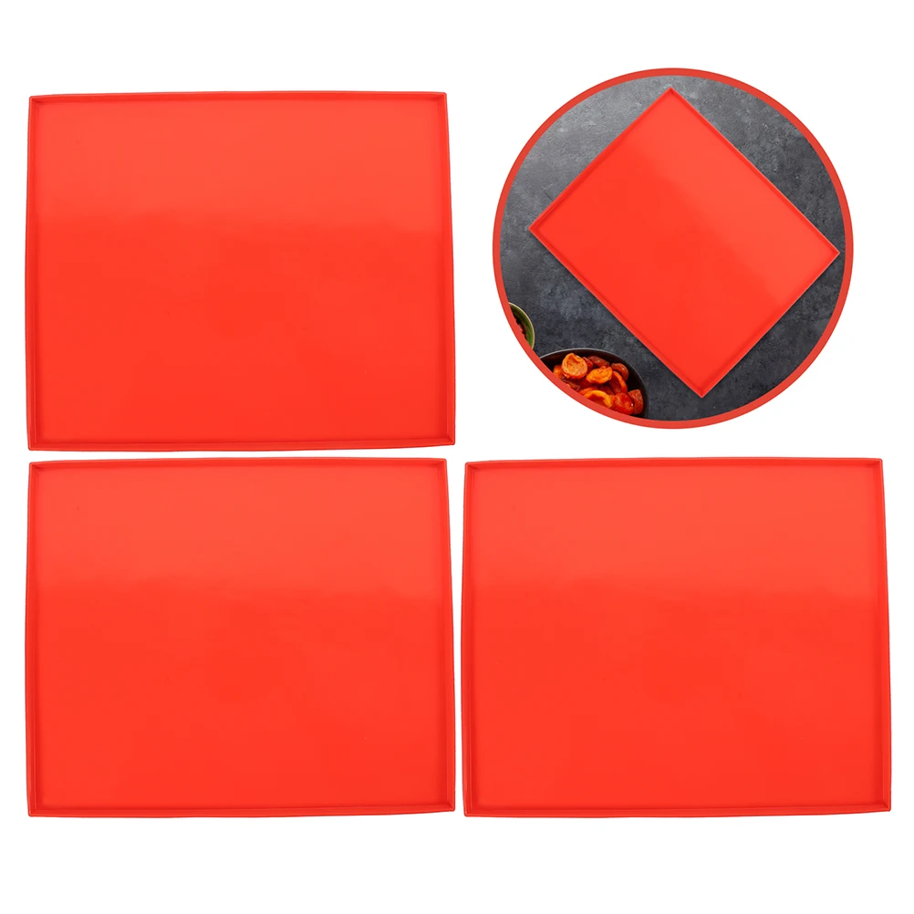 

Silicone Pad Oven Tray Heat Proof Mat Macarons Baking Dehydrator Trays Mats Food
