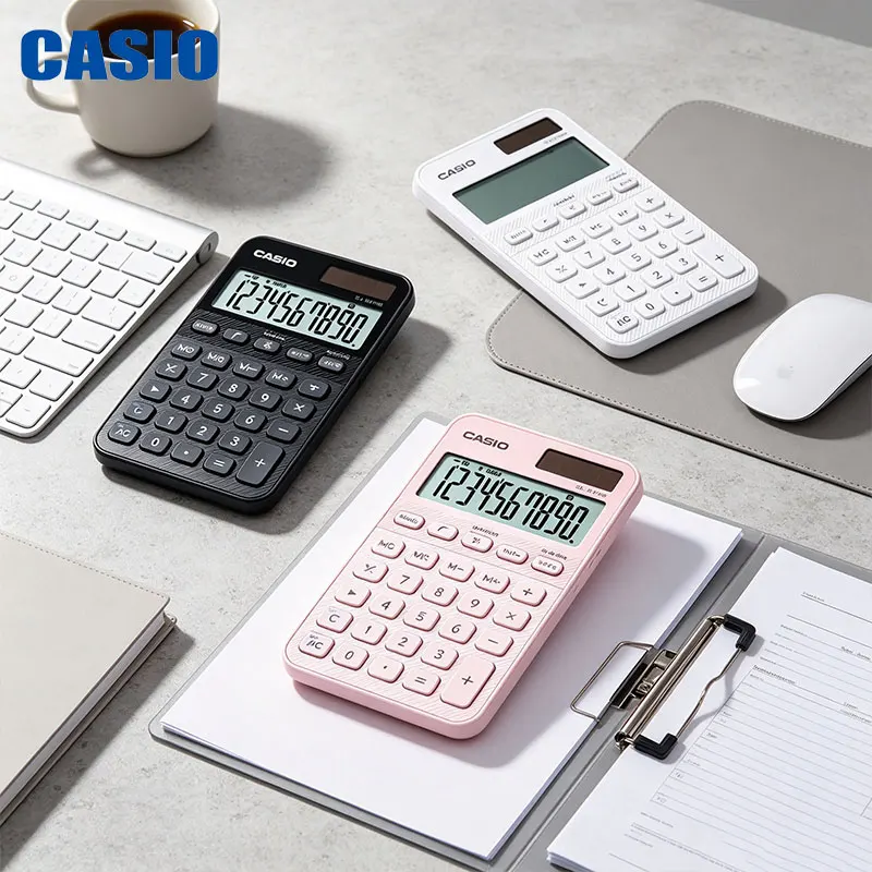 Casio SL-310YC/fx-82ES PLUS Jelly-colored calculator, cute-style buttons, student stationery, office portable computer