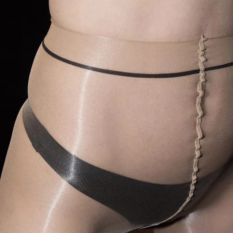 5D رقيقة جدا الصيف عودة التماس الجوارب النساء الكوبية كعب نحيل جوارب عادية الشارع الشهير النادي الليلي مفتوحة المنشعب الزيتية جوارب طويلة