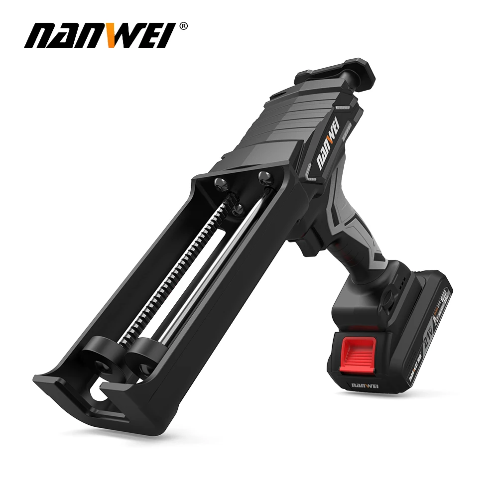 21V Power Battery Caulking Gun 160ml Capacity Electric Cordless Injection Tool Glue Gun