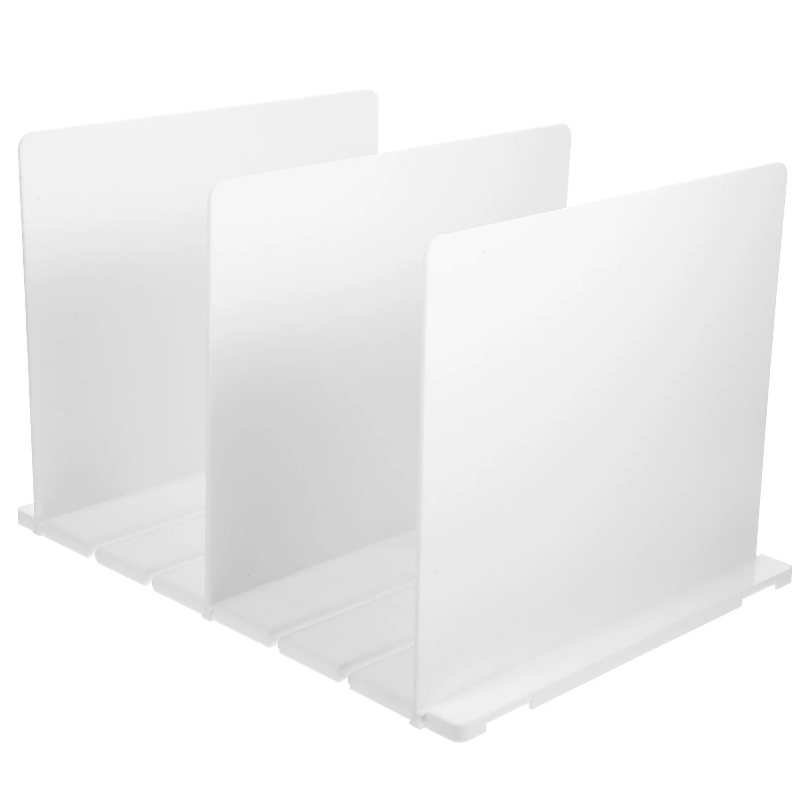 

1 Set Bookend Divider Thickened Document Organizer For Office Home Study School Storage Rack Desktop File Sorter Stand Folder