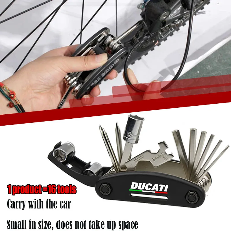

Conbination Tool For Ducati Scrambler 800 Monster 821 Diavel Desertx Multistrada 950 1100 Accessories Repair Screwdriver Set