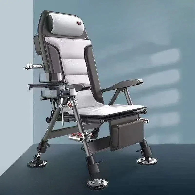 

Rod set Combination fishing box tackle chair tackle hand hook folding chair