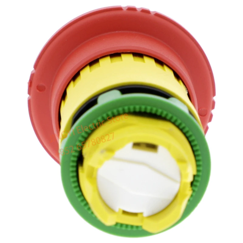 ZB5AS844 شنايدر توقف الطوارئ 40 مللي متر زر الفطر رئيس مقبض مفتاح إعادة الضبط الدوار #3