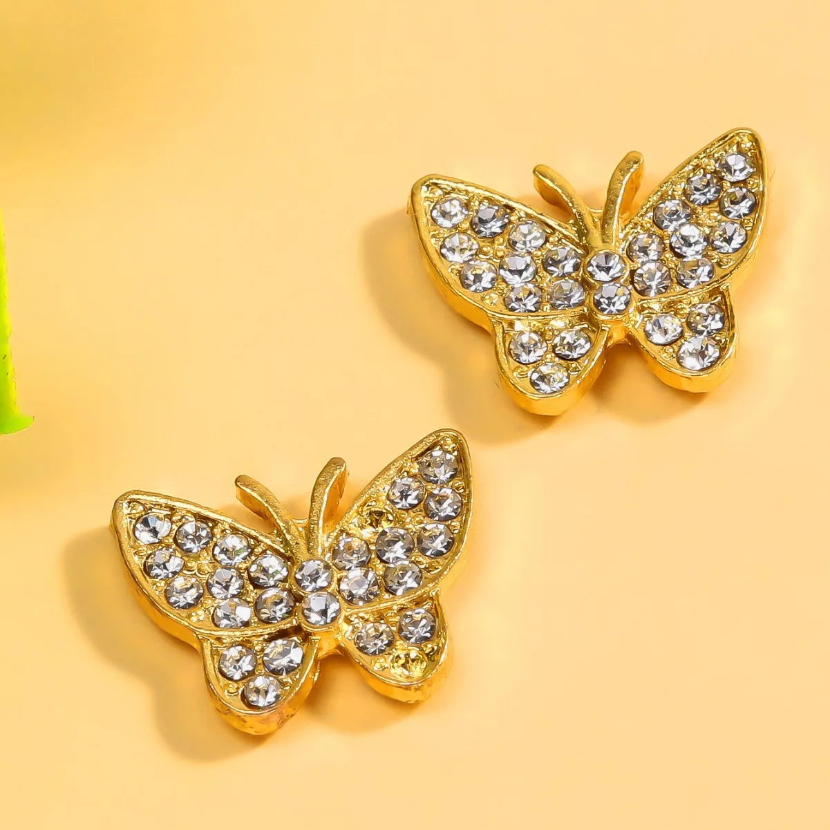Stonefans Butterfly Rhinestone Chest Stickers Jewelry for Women Rhinestone Non Piercing Body Jewelry Accessories Festivel Gift