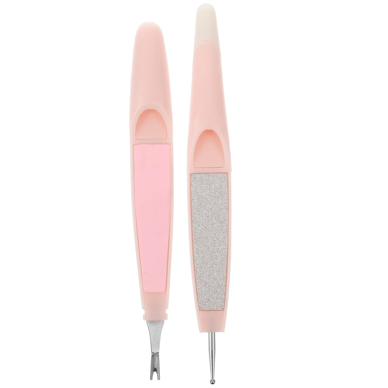 1 ensemble d'outils d'art des ongles, poussoir à cuticules, poignée ergonomique, accessoires de manucure portables, cadeau, foret à cuticules