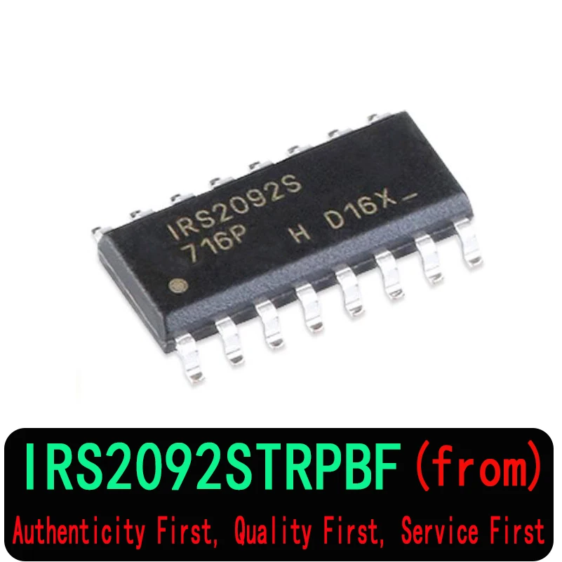 

100% New Imported Original IRS2092STRPBF IRS2092S SOP-16 Audio Power Amplifier