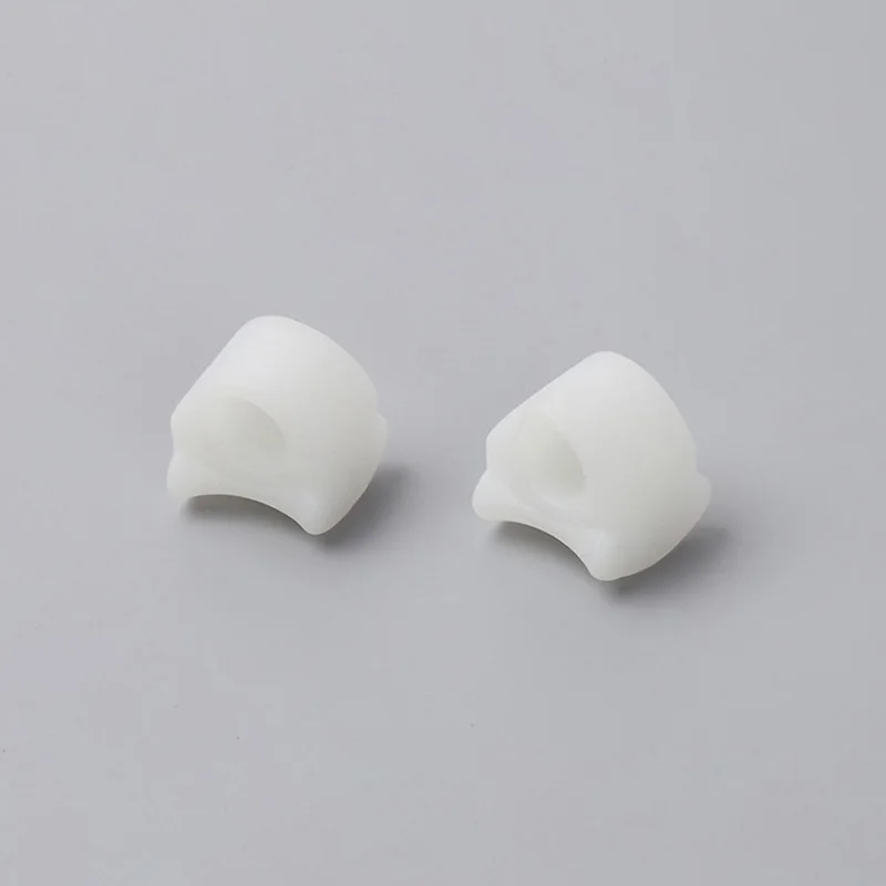 2 قطعة/الوحدة سيليكون تو فاصل العظام مصحح مستقيم تو الجبيرة تصحيح الاصبع حامي الألم الإغاثة القدم الرعاية أداة