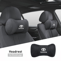 Car Neck Protection Pillow Headrest Memory Cotton Lumbar Support For Toyota Corolla Yaris Aygo Prius Camry Auris Avensis 4Runner