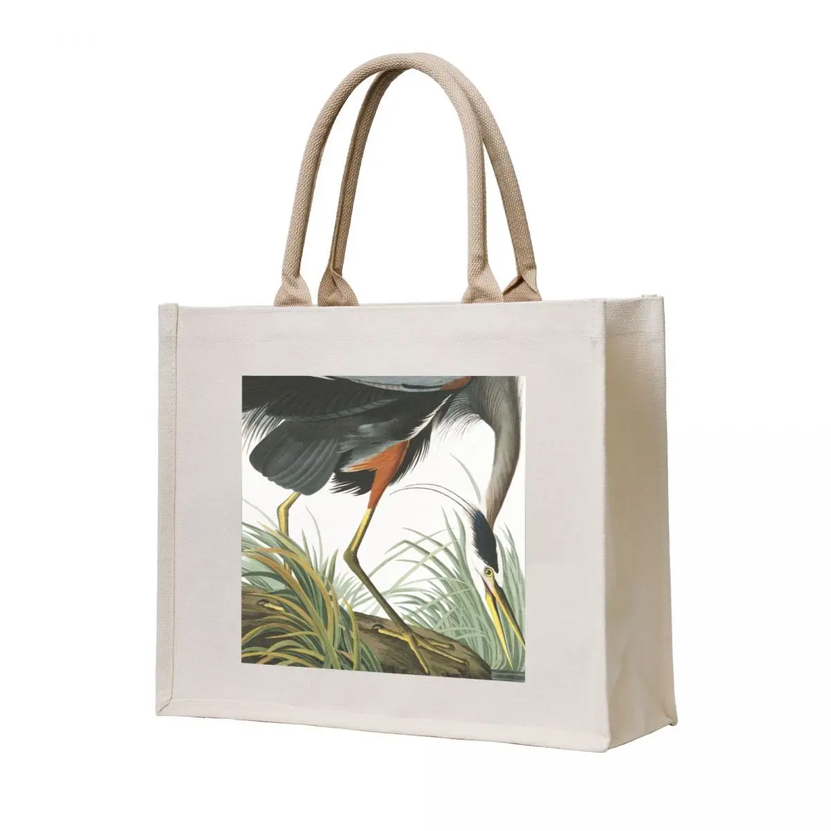 

Great blue Heron - John James Audubon Tote Bag shopper bag women shopper bags Canvas shoulder bag canvas shopping