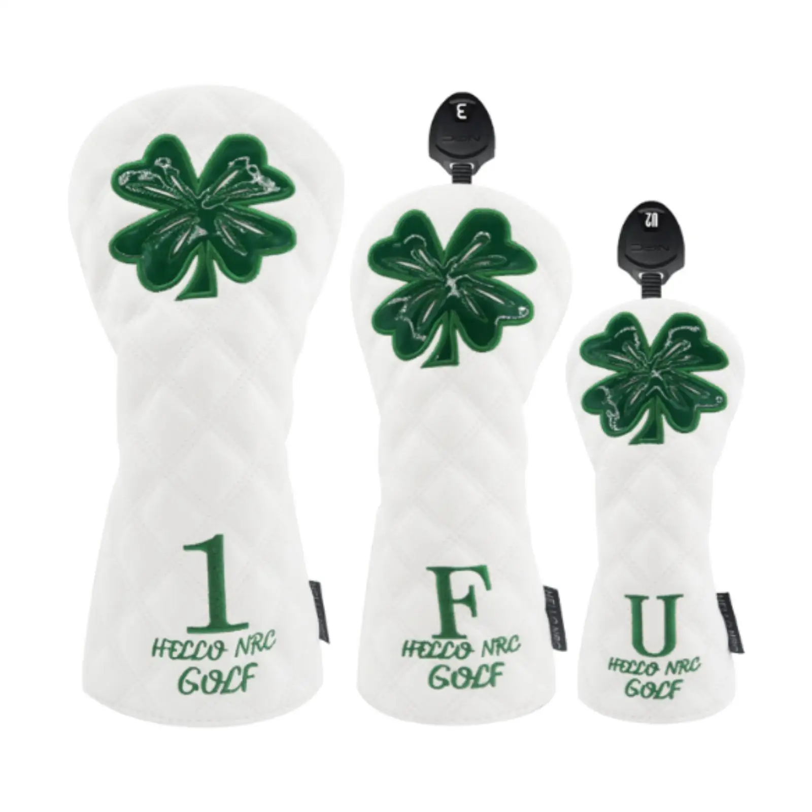 

3Pcs Golf Club Head Cover Golf Wood Headcover for Adults Men Women Sports