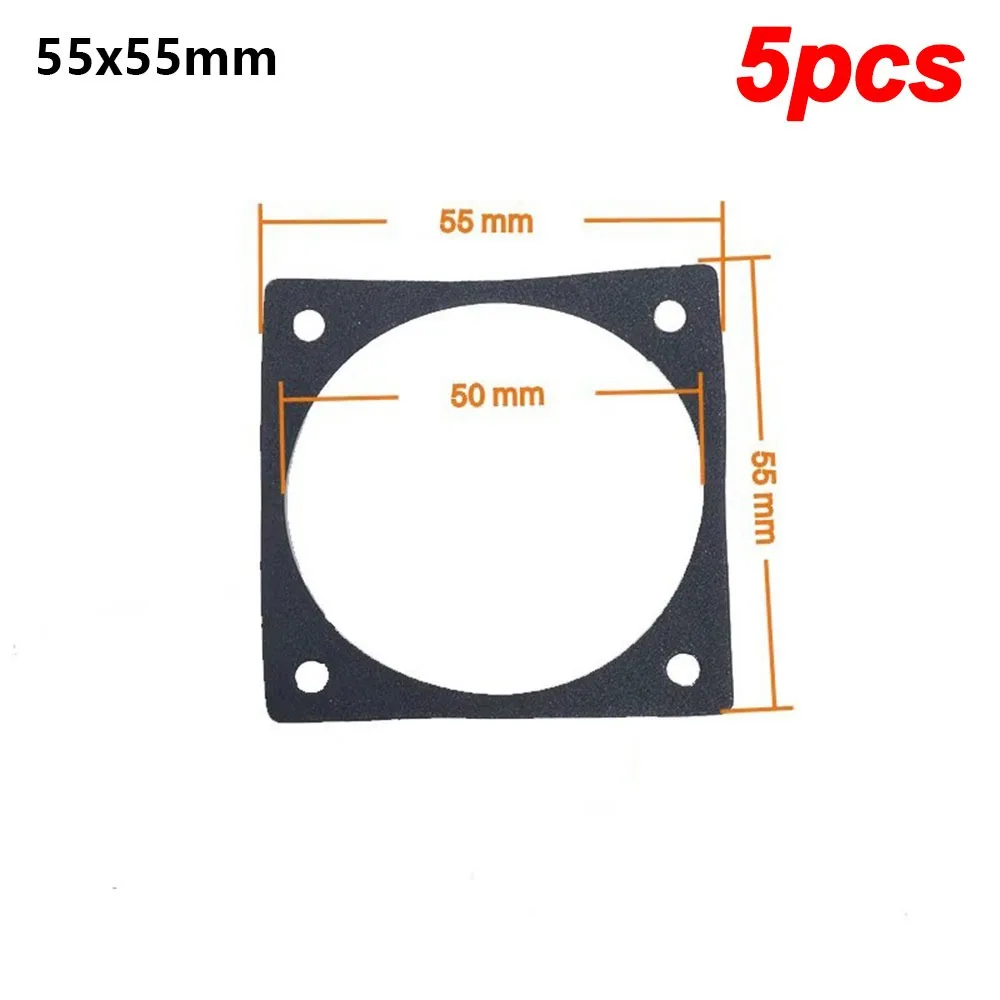 5Pcs 3/4/5/6.5/8/10 Speaker Speaker Sealing Gasket EVA Foam Shockproof Loudspeaker Cushion Acoustic Buffer Dustproof