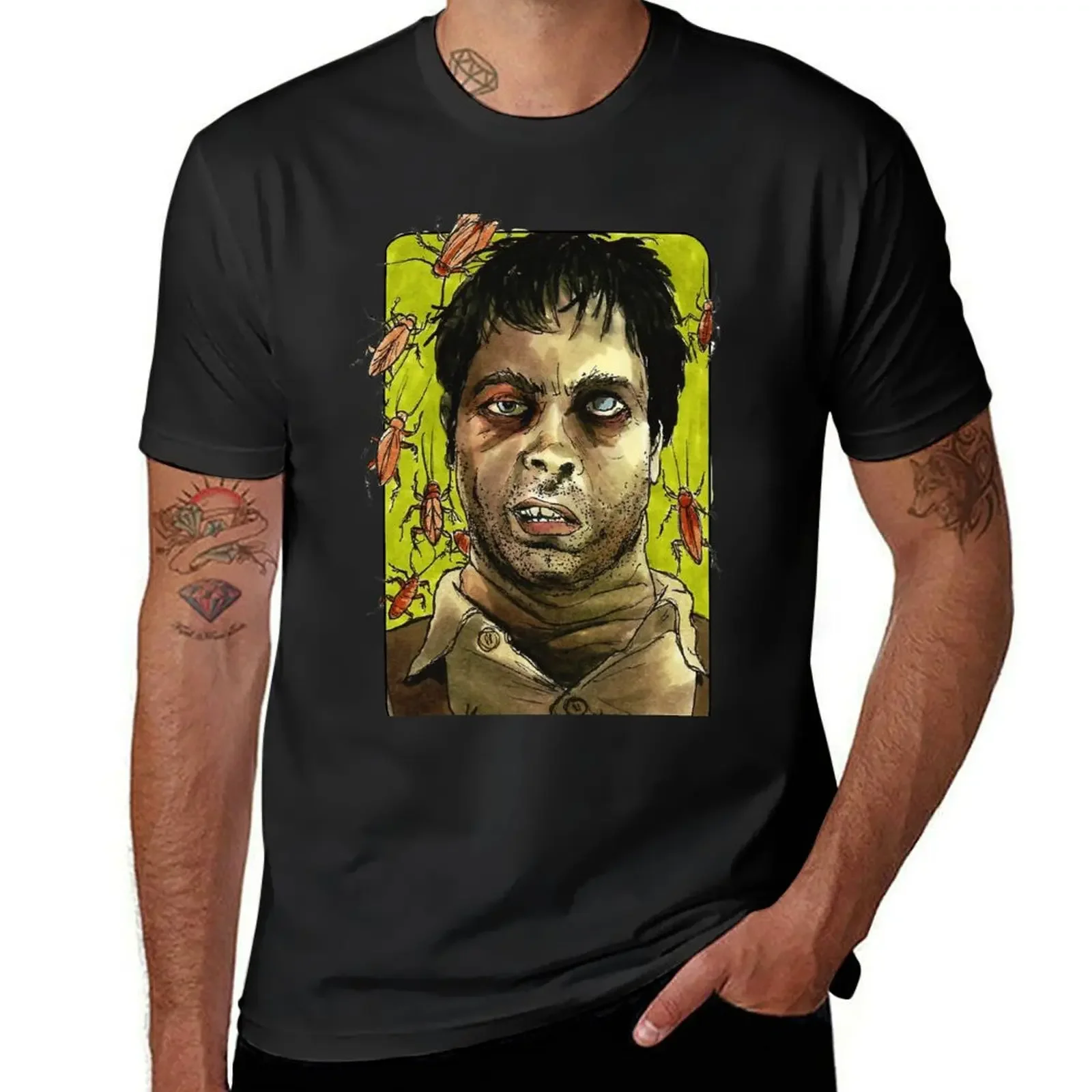

Villain Clans - Edgar the bug T-Shirt vintage clothes street wear basketball graphic tees Blouse mens t shirt graphic