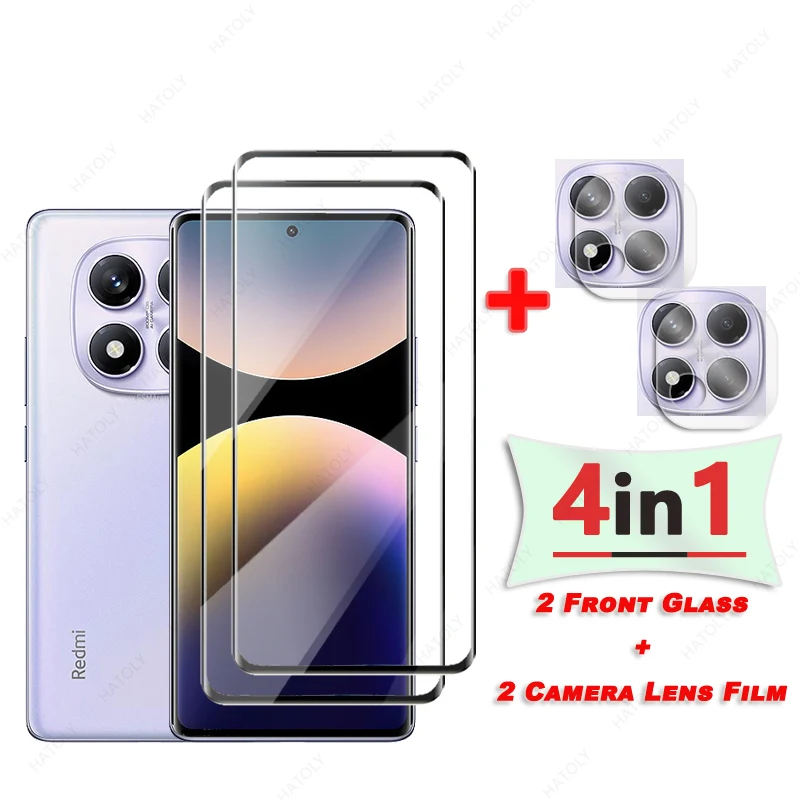 For Redmi Note 14 Pro 4G Glass Screen Protector For Redmi Note 14 Pro 5G Tempered Glass Lens Film For Redmi Note 14 Pro Plus
