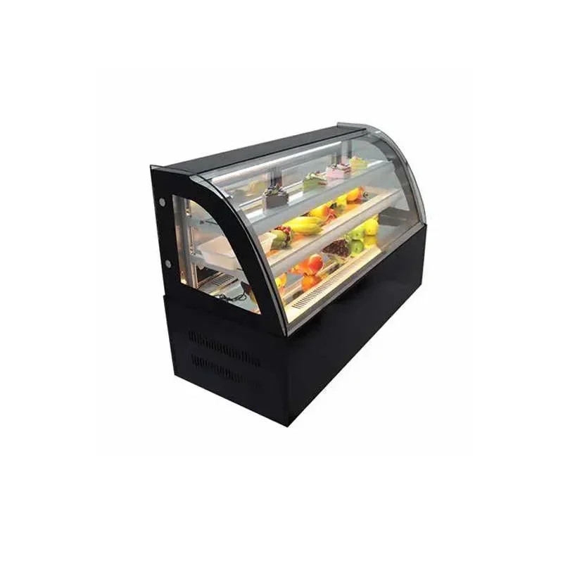 Vertical Open Cake Display Showcase Cabinet Bread  Display Refrigerator