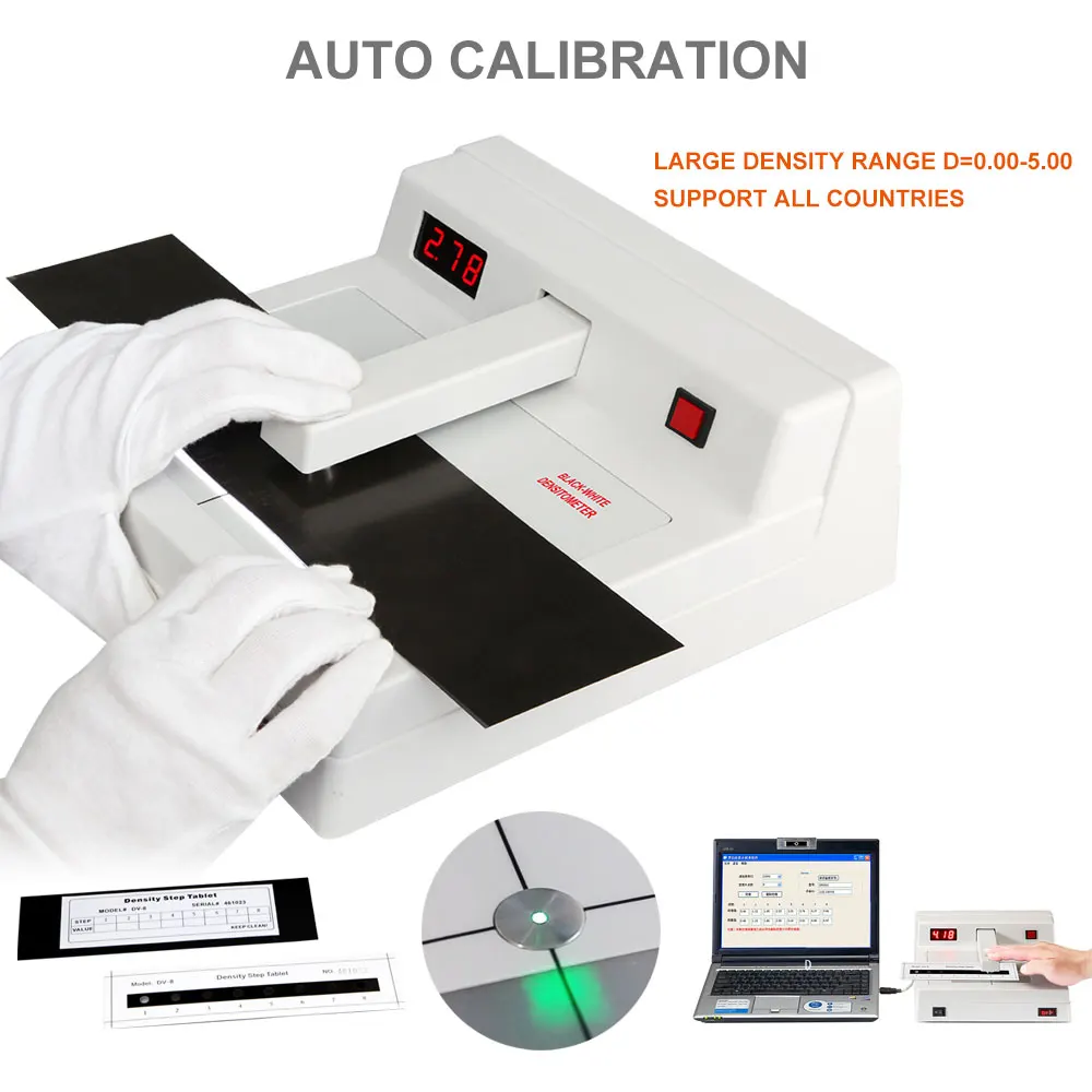 For Jade DM3000 Series Portable Black and White Density Meter for Non-Destructive Testing