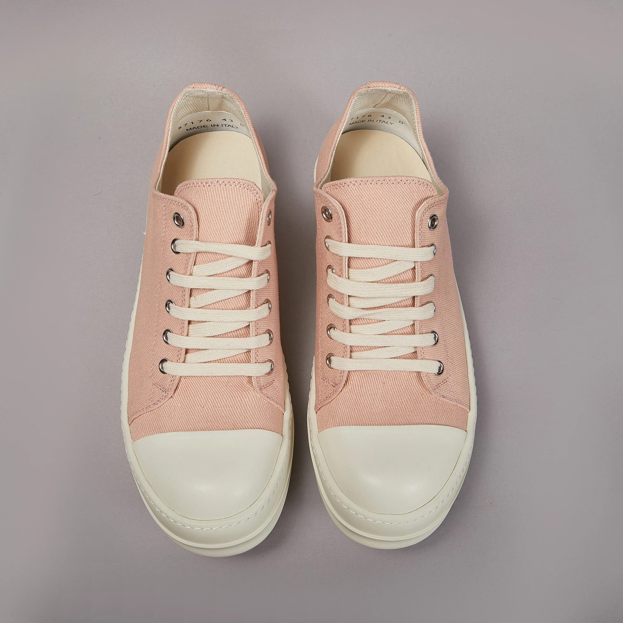 Multifunctional Dirty Pink Twill Fabric Low Cut Casual Shoes Boots Sports High-Quality Fashion Classic for Men And Women view 2