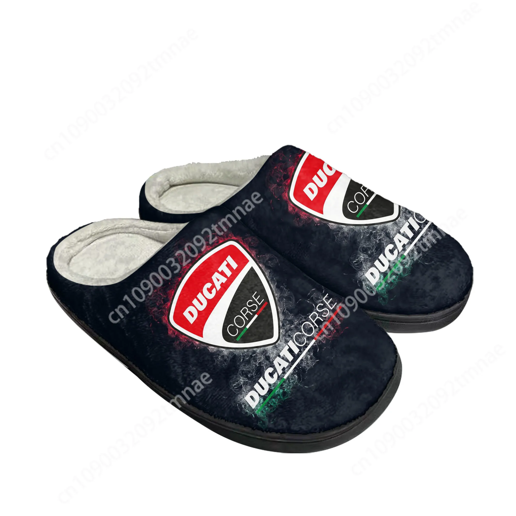 

Ducatis Italy shoes Cotton Slippers Mens Womens Custom Latest Bedroom Plush Indoor Keep Warm Shoes Thermal Indoor Flat Slipper