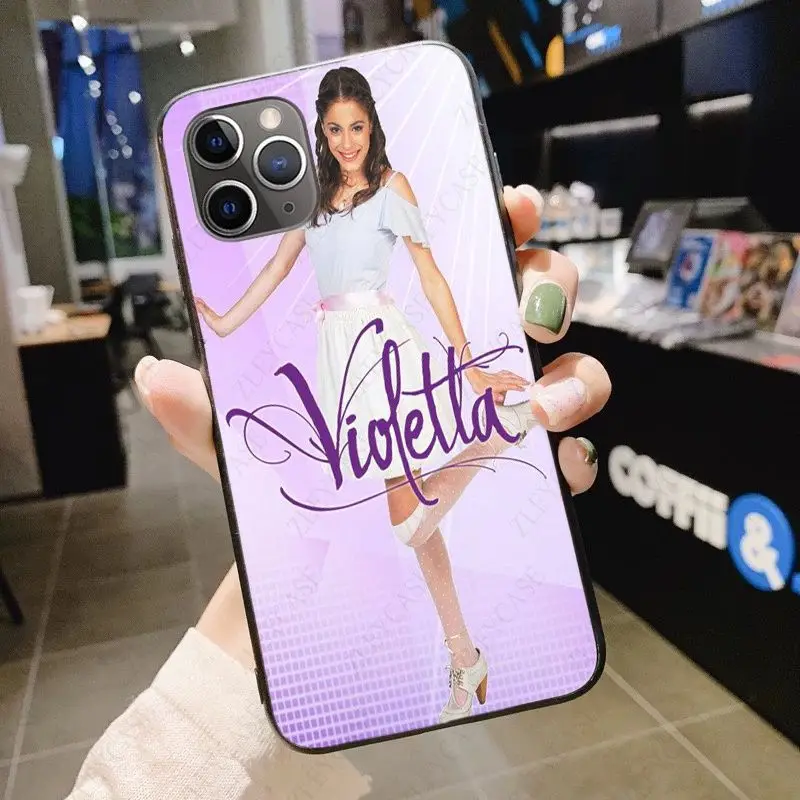 Violetta TV Series coque phone cover for iPhone 15Pro 16pro 13PRO max 7 8 XR 14plus 11pro 12pro max 13mini SE 2020 cases