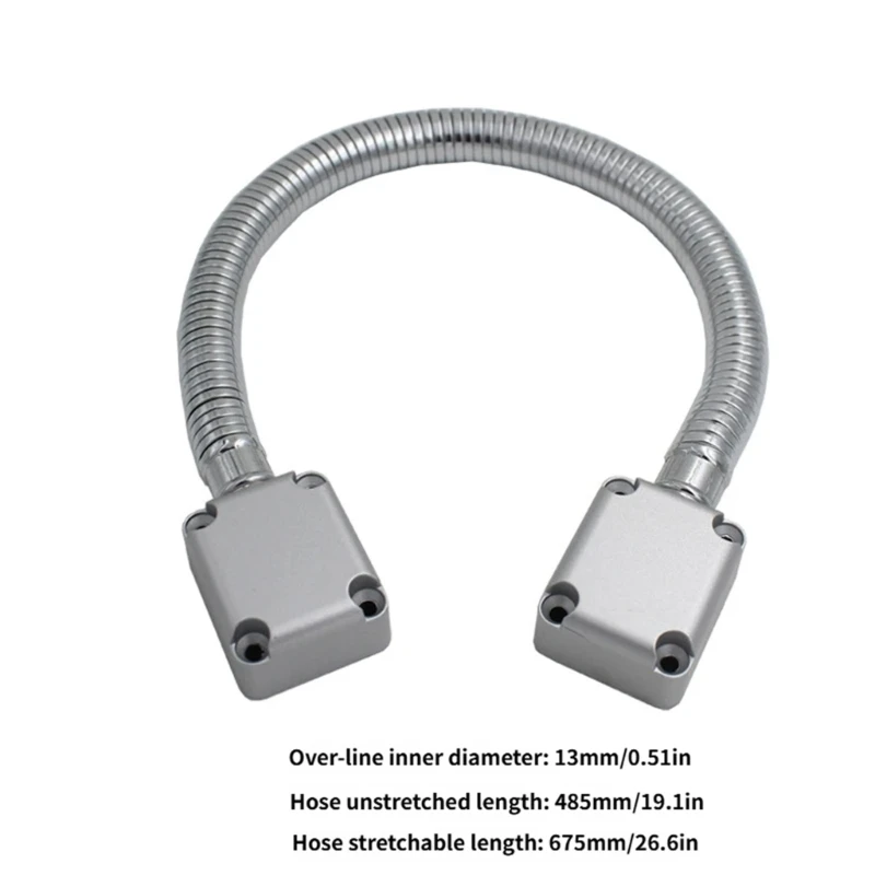 واقي سلك الباب المكشوف من الفولاذ المقاوم للصدأ، واقي كابل الباب #6