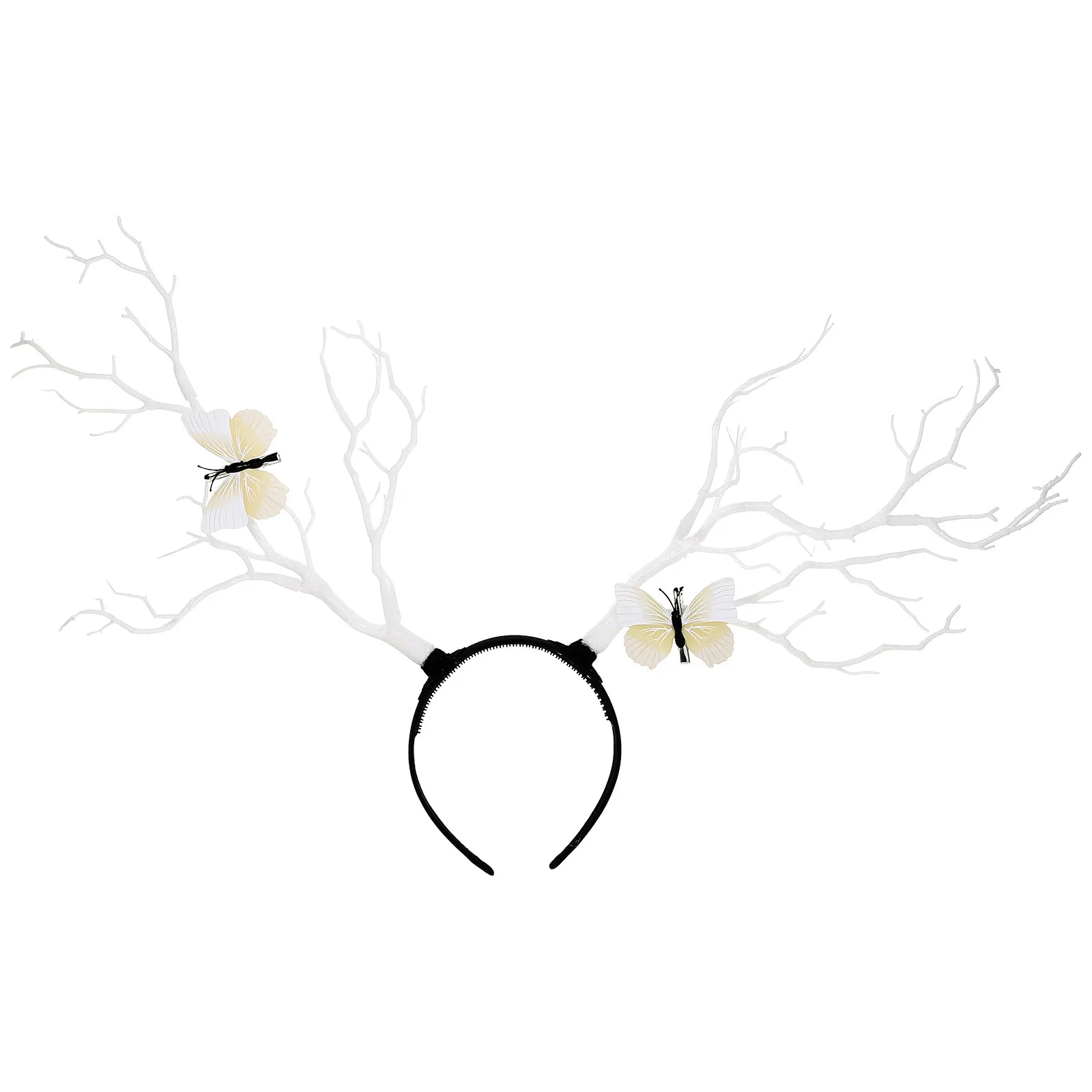 Antler Hair Band for Women – Reindeer Headband, Christmas Party Headwear & Photo Prop, Festive Fashion Accessory