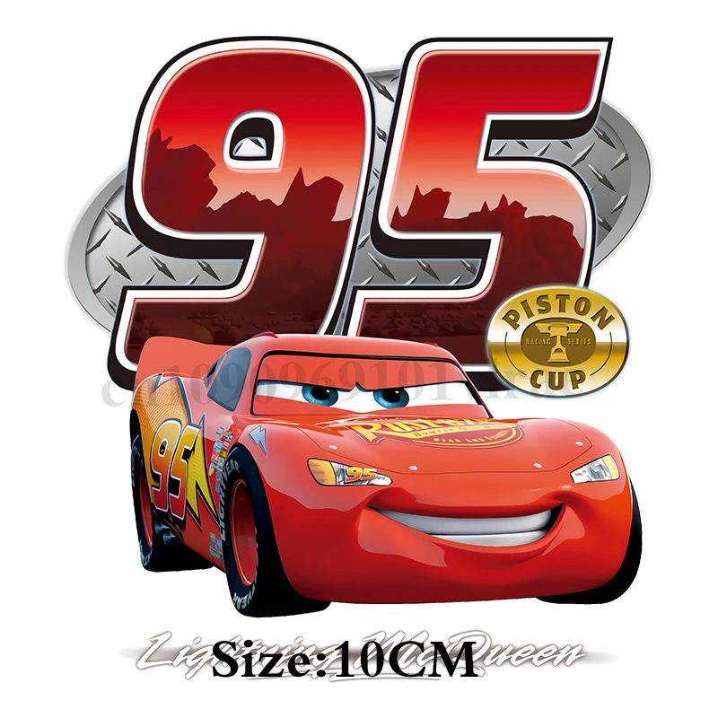 Disney Cars Pixar Lightning McQueen for Water Cup Wrap Decal Transfer Sticker DIY Water Bottle Self Adhesive Sticker Accessories