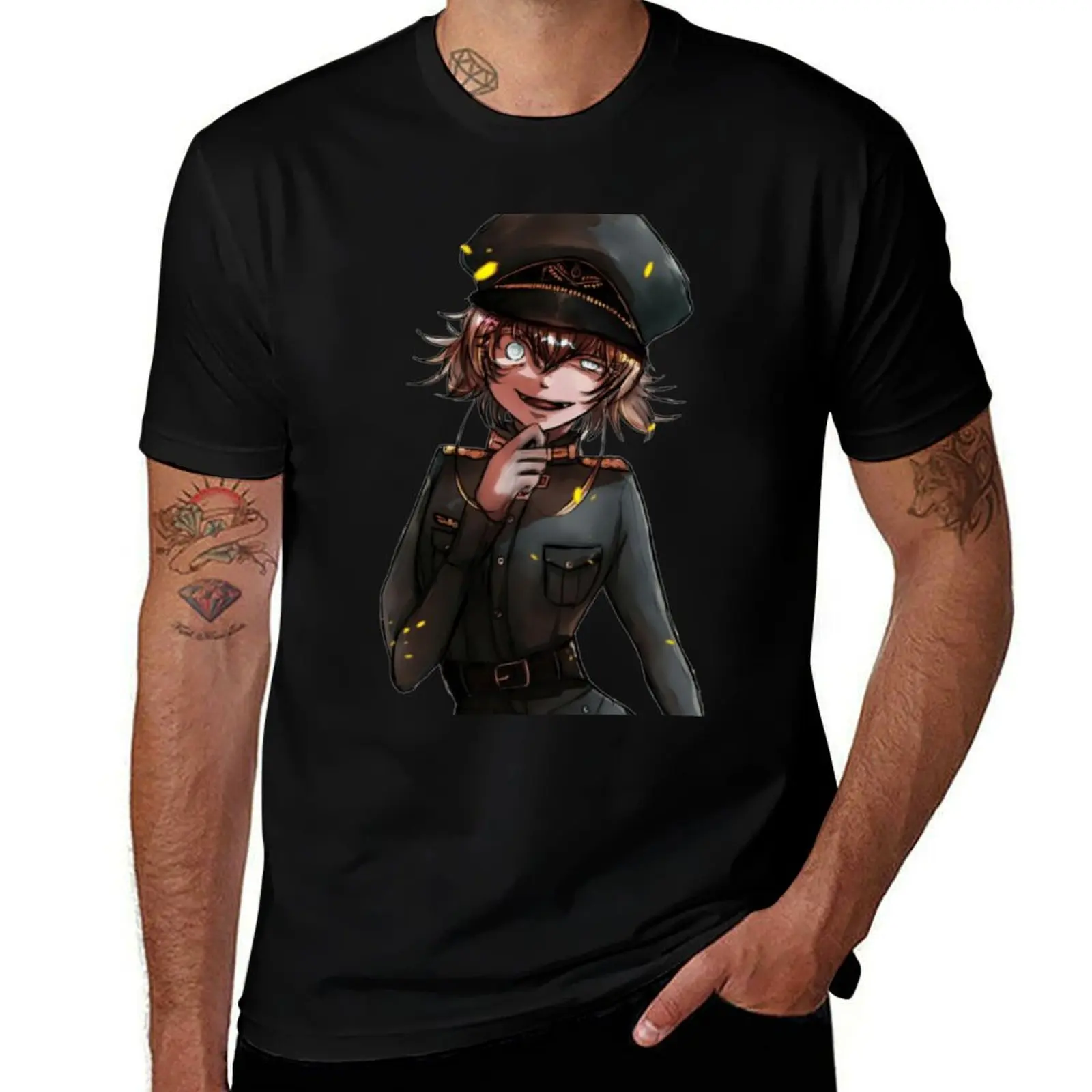 youjo senki T-Shirt Breathable Gym Short Sleeve T-Shirt