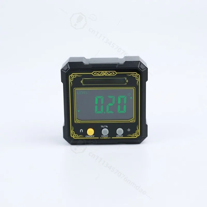 Chinese Style Digital Inclinometer Magnetic Angle Box Electronic Level Ruler Workshop Woodworking Angle Measuring Gauge