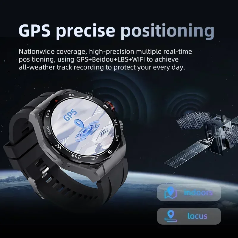 Vp900 novo smartwatch 4g 1.43 polegadas tela amoled navegação gps cartão sim câmera chamada de vídeo à prova dwaterproof água smartwatch novo modelo