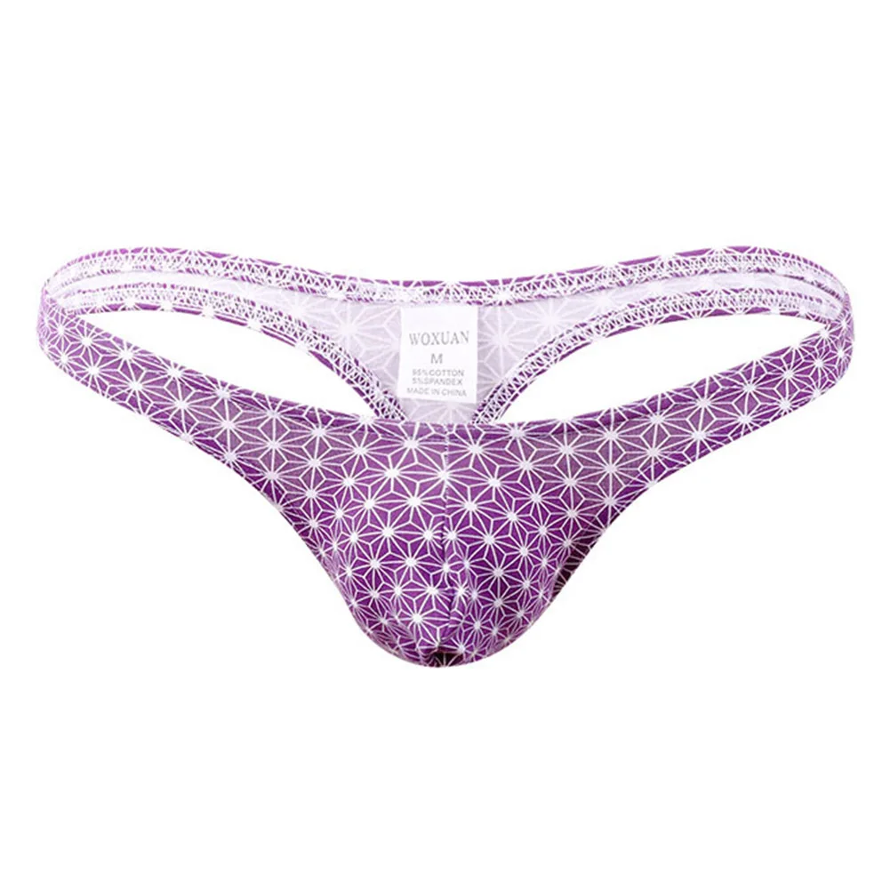 

Men G-Strings Sissy Sexy Lingerie Pouch Breathable Underpants Men Sexy Tоy Mens Cotton Underwear Comfort Thongs Men's Panties