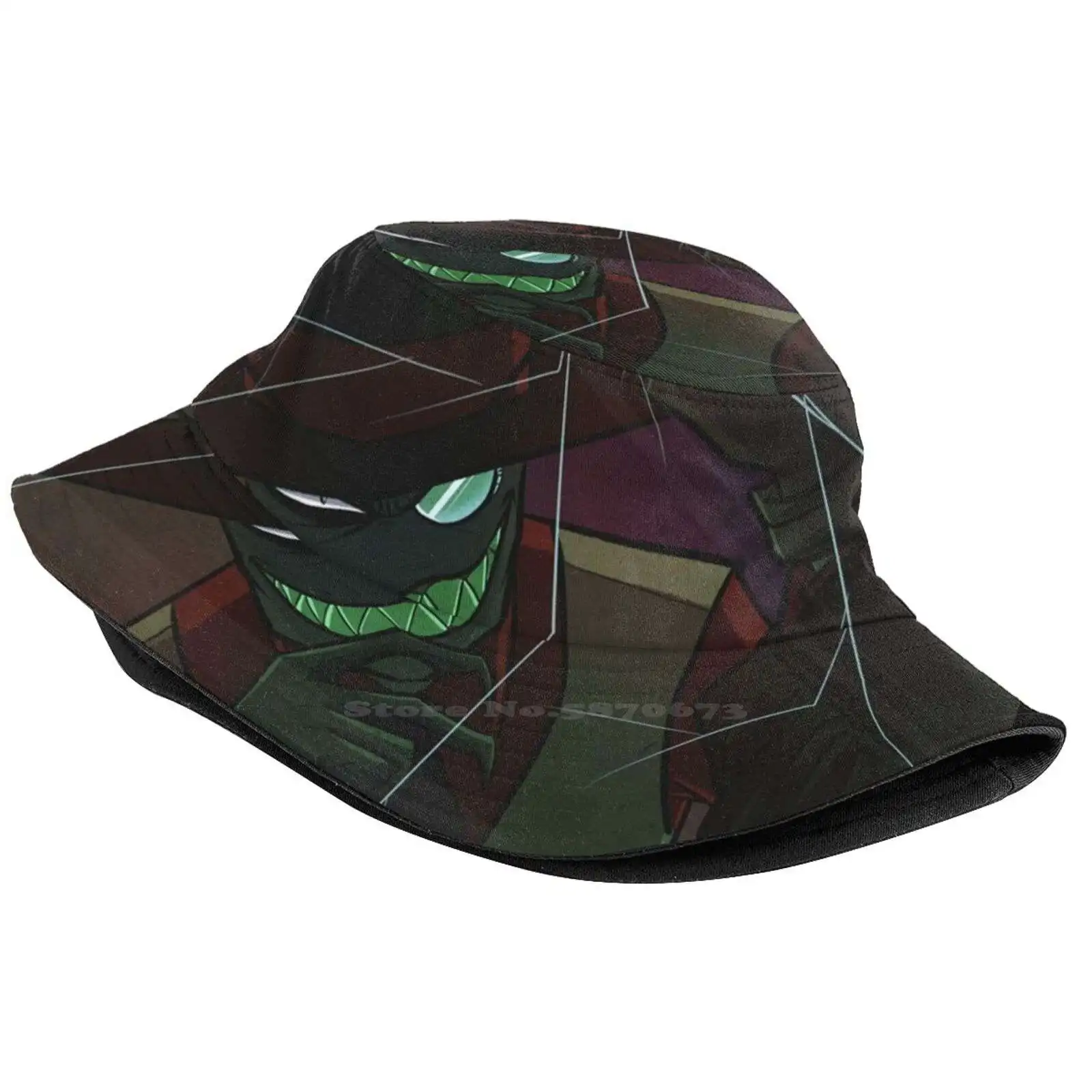 Come Closer Uv Protection Foldable Bucket Hats Women Men Black Hat Blackhat Bh Villainous Villanos Paperhat Dr Flug Villains