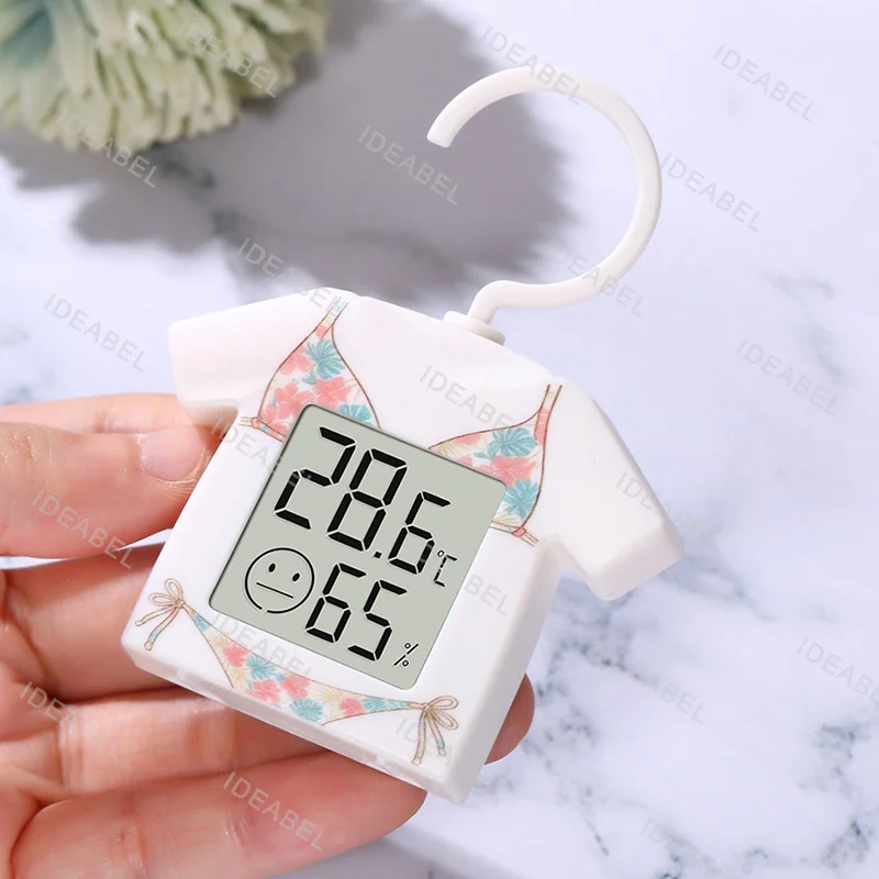 Digital Thermometer Hygrometer Indoor Temperature LCD Electronic Monitor Hygrometer Outdoor Room Temperature Meter