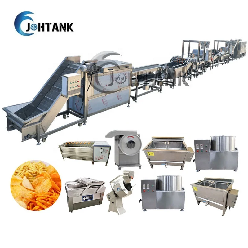 Commercial Potato Making Machine French Potato Fries Production Equipment