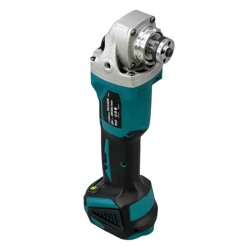 เครื่องขัดไฟฟ้าไร้แปรงถ่าน ลิเธียม ยี่ห้อ Fit Makita รุ่น DGA404 กำลังสูง ขนาด 125/100 มม. แบบชาร์จไฟได้ ใช้สำหรับตัด